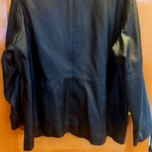 Harve Benard Classic Women Genuine Leather Blazer Jacket Suit Style Sz: RL/XL - Picture 5 of 7